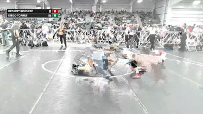 126 lbs Consi Of 8 #2 - Beckett Rehorst, SD vs Diego Torrez, NM