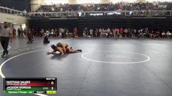 157 lbs Champ. Round 2 - Jackson Morgan, Chabot College vs Matthias Valdez, Victor Valley College