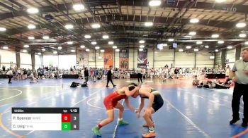 120 lbs Rr Rnd 2 - Peyton Spencer, Grain House Wrestling Club vs Connor Urig, Triumph Blue