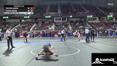 95 lbs Quarterfinal - Axton Breon, Phillipsburg vs Payton Alejos, Topeka Blue Thunder