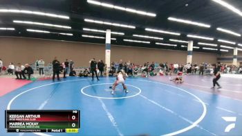 86 lbs Round 5 - Keegan Arthur, Ryse Wrestling Club vs Marrea McKay, Powerhouse Wrestling