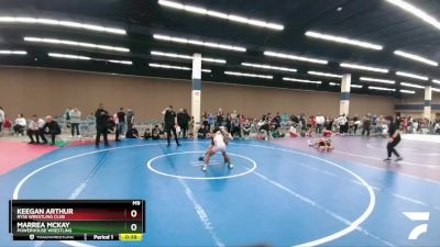 86 lbs Round 5 - Keegan Arthur, Ryse Wrestling Club vs Marrea McKay, Powerhouse Wrestling