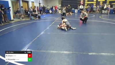 66-70.4 lbs Semifinal - Marley Dixon, Mhwc vs Vita Pitzarella, SHWA