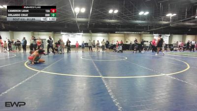 80 lbs Rr Rnd 3 - Cameron Lizak, Texas Select Wrestling vs Orlando Cruz, Sunkist Kids Monster Garage