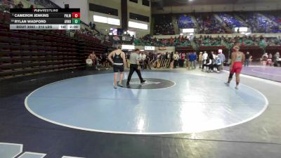 215 lbs Round Of 16 - Cameron Jenkins, Palmetto vs Rylan Wadford, Aynor