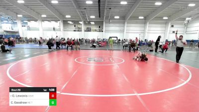 73 lbs Round Of 32 - Owen Lewonis, Coventry Renagades vs Cote Goodrow, ME Trappers WC