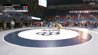 120 lbs Cons. Rd Of 64 - Sofie French, MD vs Kennedy Lear, NY