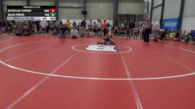 52 lbs Round Of 16 - Nicholas Turner, Mercersburg vs Silas Perks, Glenville