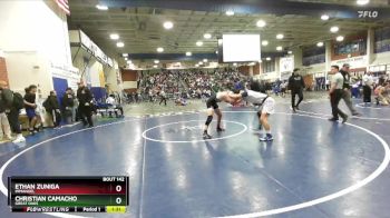 132 lbs Champ. Round 1 - Christian Camacho, Great Oaks vs Ethan Zuniga, Immanuel