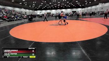 235 lbs Semifinal - Chloe Vawter, Little Axe vs Jayden Moehle, Grain Valley