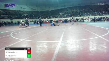 160 lbs Quarterfinal - Azariah Rainwater, Tulsa Union vs Mack Powell, Bristow