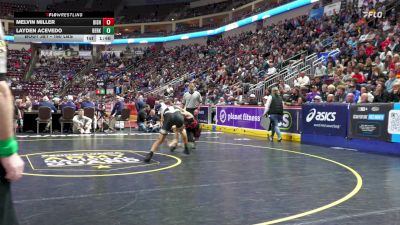160 lbs Semifinal - Melvin Miller, Bishop McCort vs Layden Acevedo, Berks Catholic