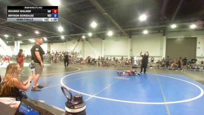 50 lbs Semifinal - Rourke Walker, Top Notch vs Bryson Gonzalez, Victory WC-Central WA
