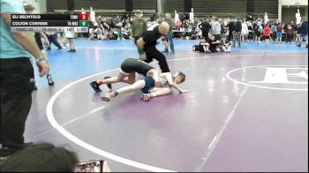 89 lbs Rr Rnd 6 - Eli Bechtold, TDWC Maniacs - MSE vs Colton Cortese, Triumph Maize - MSE