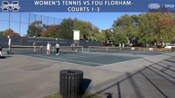 Replay: Courts 1-3 - 2024 FDU vs Moravian | Oct 10 @ 4 PM