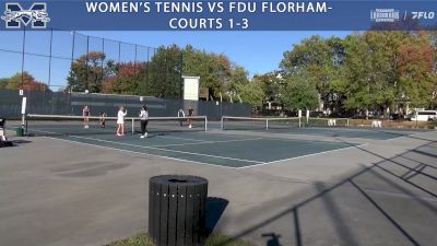 Replay: Courts 1-3 - 2024 FDU vs Moravian | Oct 10 @ 4 PM