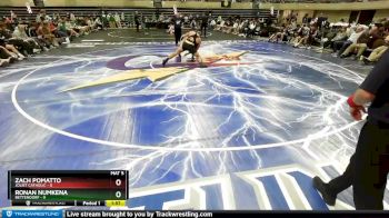 195 lbs Round 3 (4 Team) - Zach Pomatto, Joliet Catholic vs Ronan Numkena, Bettendorf