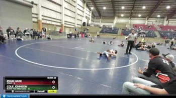 67 lbs Semis & Wb (16 Team) - Ryan Hare, Stout vs Cole Johnson, Black Fox Wrestling