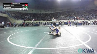 67 lbs Consolation - David Wilson, Newcastle Youth Wrestling vs Paden Rumsey, Pawhuska Elks Takedown