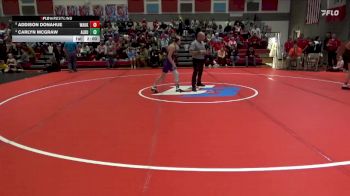 105 lbs Quarterfinal - Addison Donahue, Waukon vs Carlyn McGraw, Alburnett