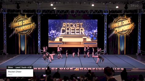 Rocket Cheer - Day 2 [2024 Shine Level 1 Youth--A D2] 2024 Winner's Choice Championships - Mohegan Sun