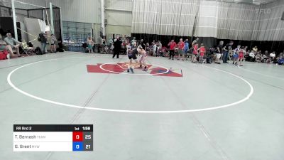 90 lbs Rr Rnd 2 - Toby Bernash, Team Alien 2 vs Gavin Brent, Mohawk Valley WC MS