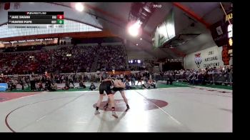 4A 144 lbs Champ. Round 1 - Jake Swann, Fruitland vs Hunter Pope, Bonners Ferry