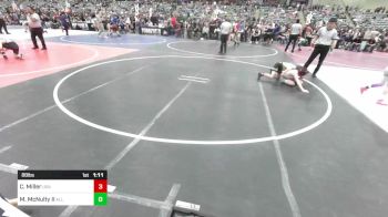 88 lbs Round Of 16 - Clayton Miller, USA Gold vs Matthew McNulty II, All In Wr Acd