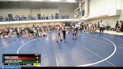 120 lbs Cons. Semi - Emma Parker, Carbon Wrestling Club vs Jasmine Golavar, Bruin Wrestling Club