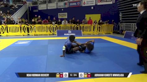 Abraham Kandete Mwakilasa vs Noah Norman Dockery 2025 Pan IBJJF Jiu-Jitsu No-Gi Championship