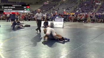 157 lbs 2nd Wrestleback (16 Team) - Gus Menne, Corban University vs Marc Le Gaspe, Cumberlands (Ky.)