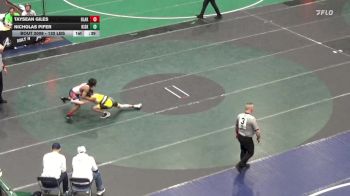 132 lbs Consolation - Taysean Giles, Blakely vs Nicholas Pifer, Kiski Area