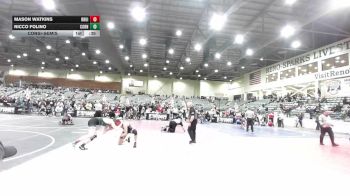 156 lbs Consolation - Mason Watkins, Bruin Elite vs Nicco Folino, Cornerstone Mat Club