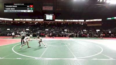 85 lbs 3rd Place Match - Hank Keck, SCRA vs Holden Davis, BKV1