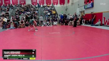 126 lbs Quarterfinal - Elijah Hernandez, Central Of Grand Junction vs Robert Joseph Meza III, Falcon