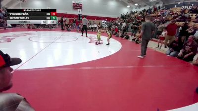 43-49 lbs Round 5 - Ryder Turley, HRA vs Phoebe Peña, HRA