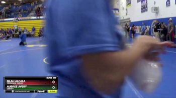 145 lbs Quarterfinal - Aubree Avery, Liberty vs Islah Alcala, Toppenish (Girls)