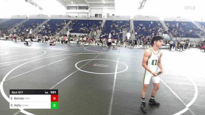 85 lbs Semifinal - Eddie Baines, Pride WC vs Cashus Kelly, Yuma Grit