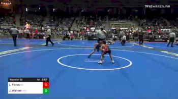 55 lbs Prelims - Lorenzo Flores, Bolingbrook Jr Raiders vs Jake Wehner, Triumph