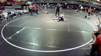 73 lbs Champ. Round 1 - Bentilie Roan, Blair Wrestling Club vs Mackenzie Williamson, Nebraska Wrestling Academy