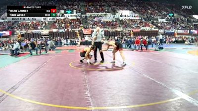 A - 150 lbs Quarterfinal - Tahj Wells, Browning vs Ryan Carney, Dawson County