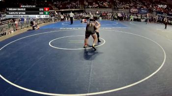 G 132 lbs Champ. Round 1 - Caitlyn Wynn, Baton Rouge Girls vs Deliah Daigle, Covington Girls