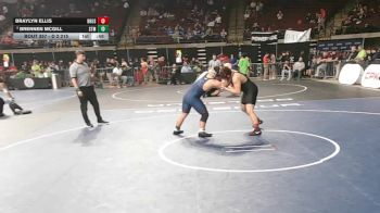 D 2 215 lbs Cons. Round 4 - Brennen McGill, St. Thomas More vs Braylyn Ellis, Brusly