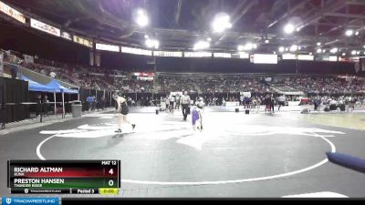 106 lbs Cons. Round 2 - Gage Anderson, Wasatch vs Ian Sandberg, Baker/Powder Valley