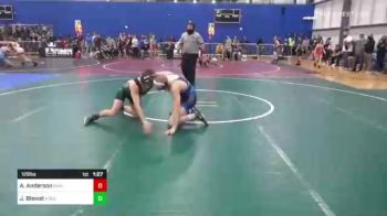 126 lbs Round Of 16 - Ashton Anderson, Saw vs Jacob Blawat, Ares