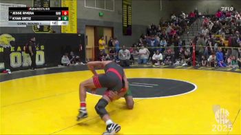 122 lbs Cons. Round 1 - Kyan Ortiz, JFK Wrestling vs Jesse Rivera, Red Wave Wrestling