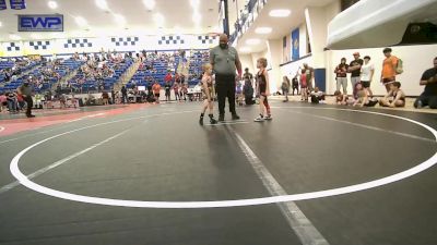 52 lbs 3rd Place - Shepherd Cox, Coweta Tiger Wrestling vs Keaton Gregory, Vian Wrestling Club