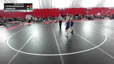 16U Boys - 106 lbs Cons. Round 5 - Layton Gruenenfelder, RT Elite Wrestling vs Hudson Lee, LaCrosse Area Wrestlers