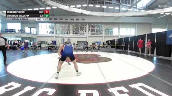 165 lbs Cons. Round 2 - Jordan Fisher, Hunter vs Brandon DellaPia, Alfred State