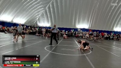 96 lbs Round 2 (8 Team) - Luke Patterson, Lake WC vs Jacob Long, Noke RTC